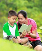 mom reading